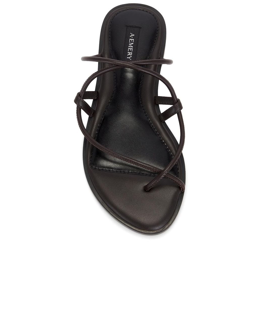 A.Emery Black Silas Sandal