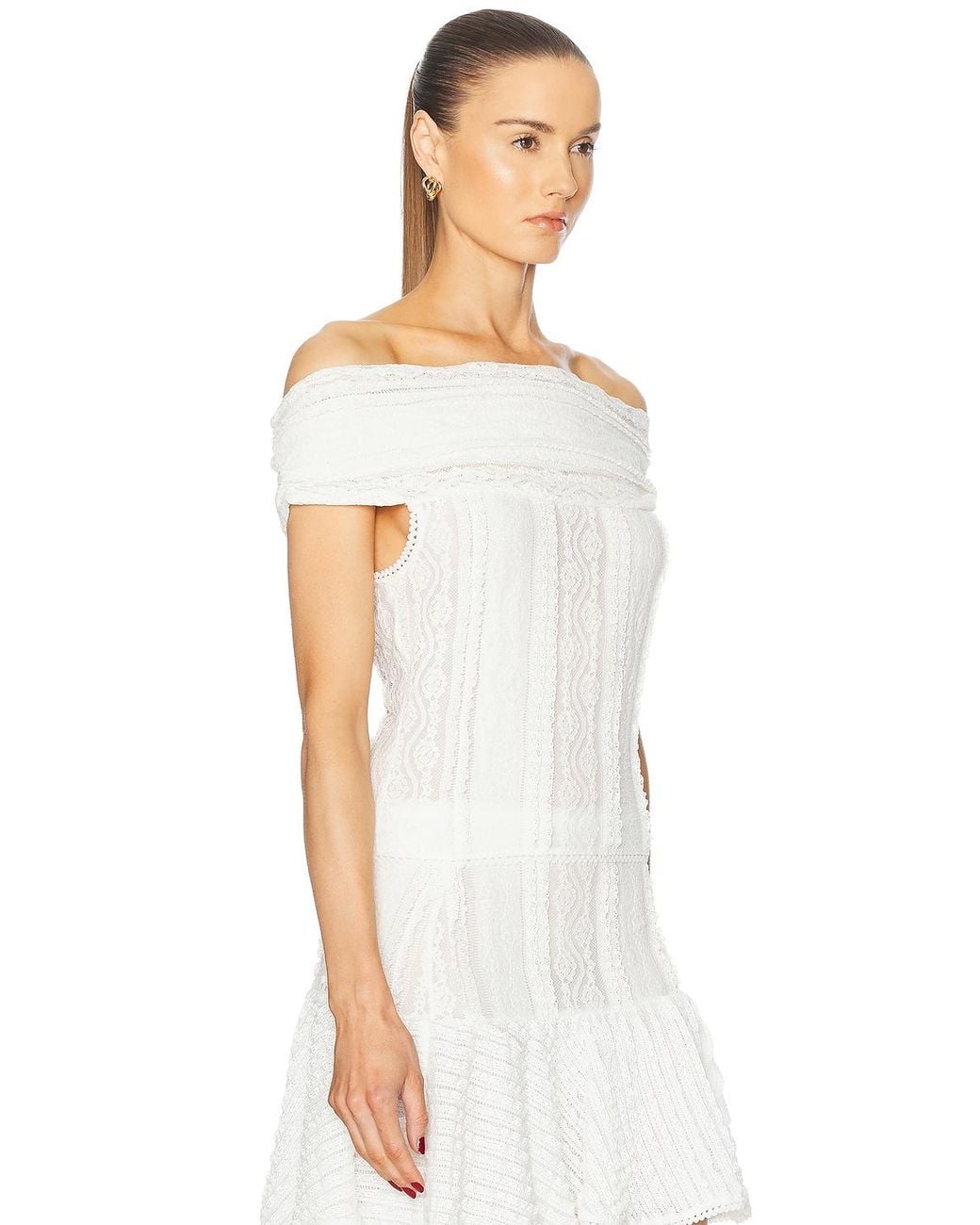 Charo Ruiz White Ceto Top