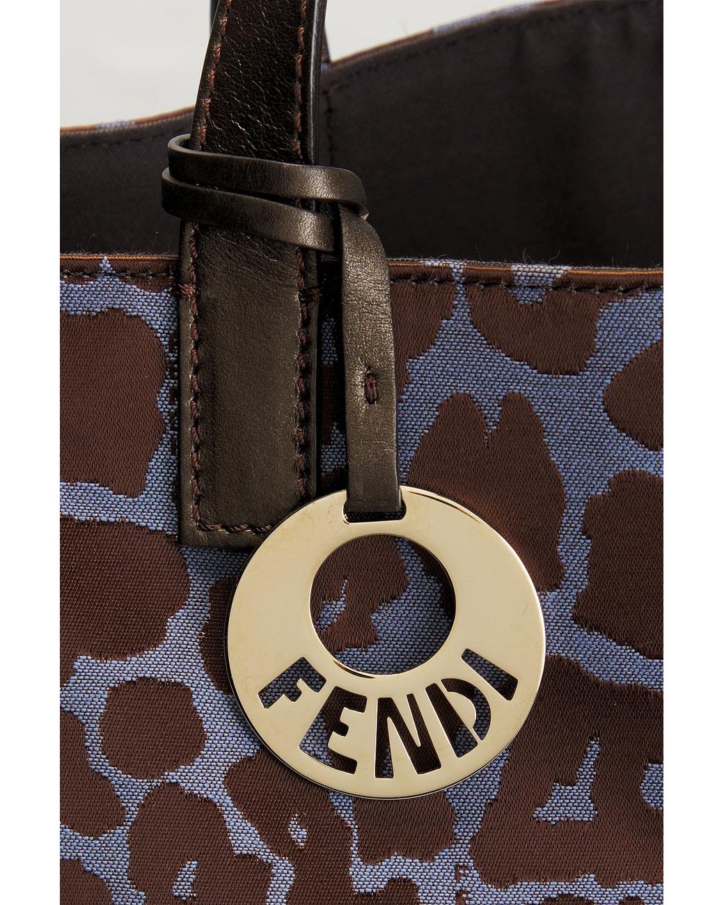 Fendi Purple Chef Tote Bag