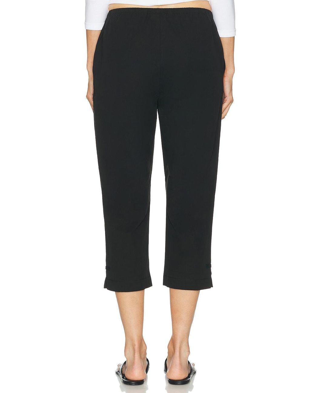 Deiji Studios Black Capri Pant
