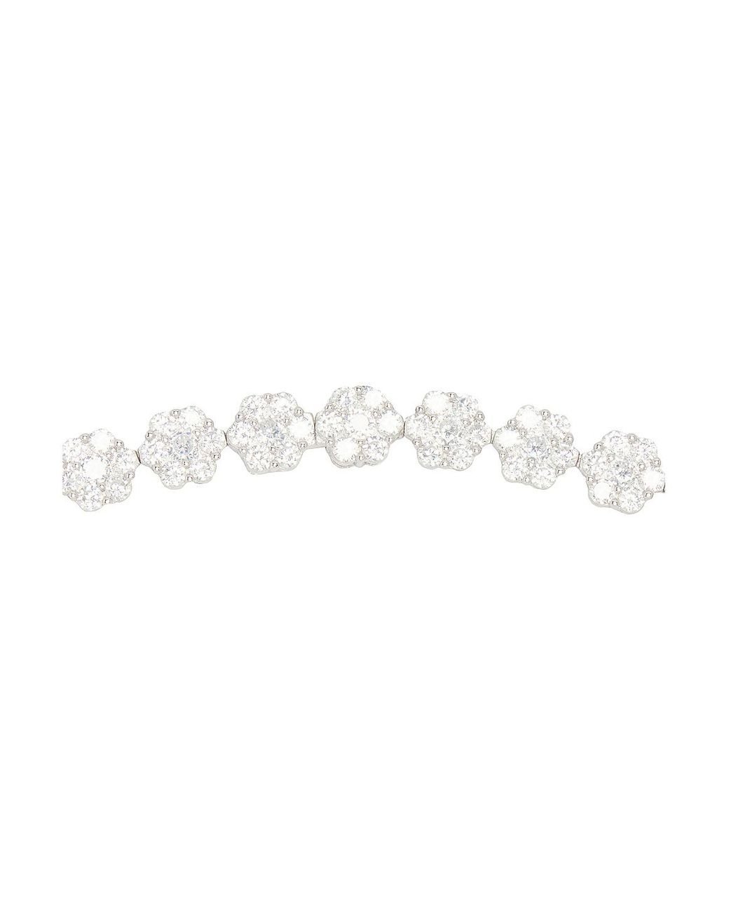 Hatton Labs Silver XL Daisy Tennis Chain Necklace