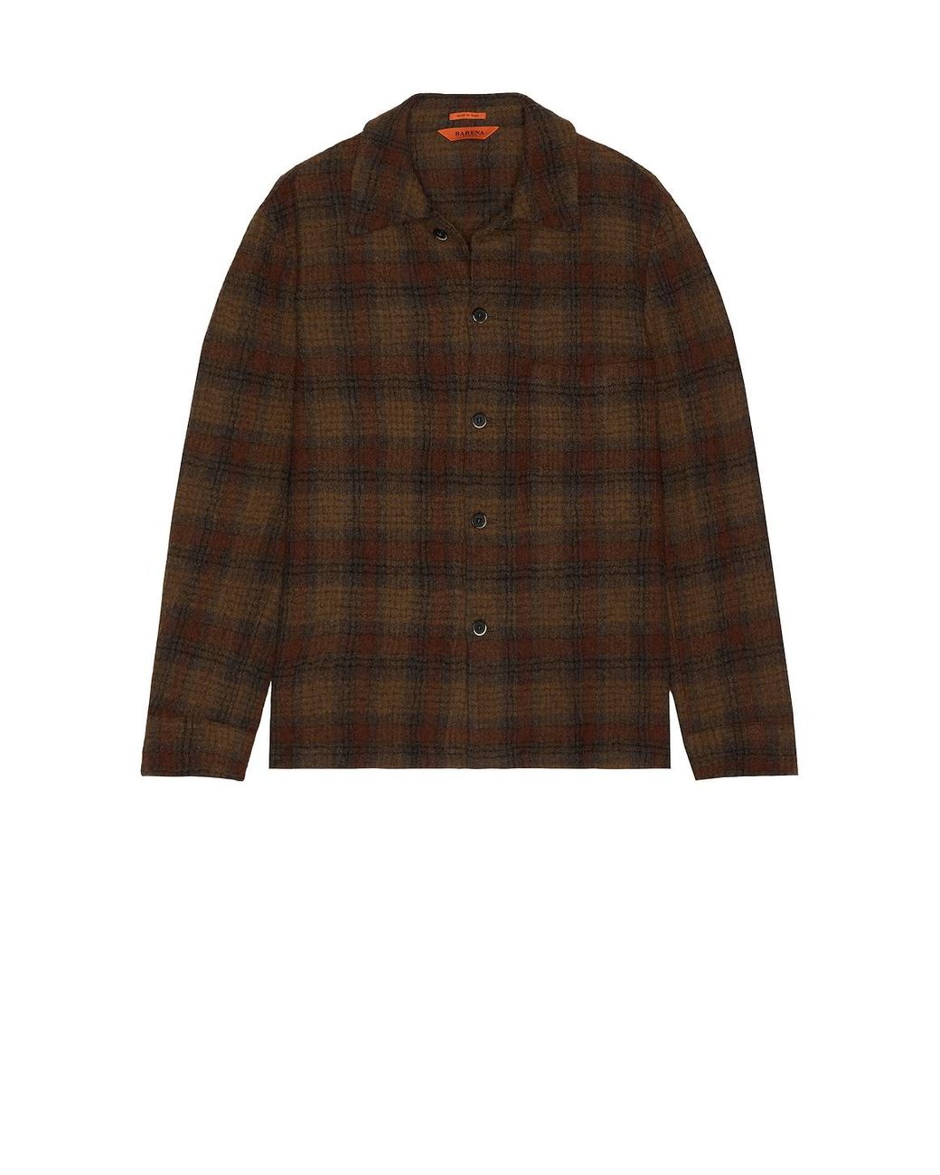 Barena Brown Overshirt for men