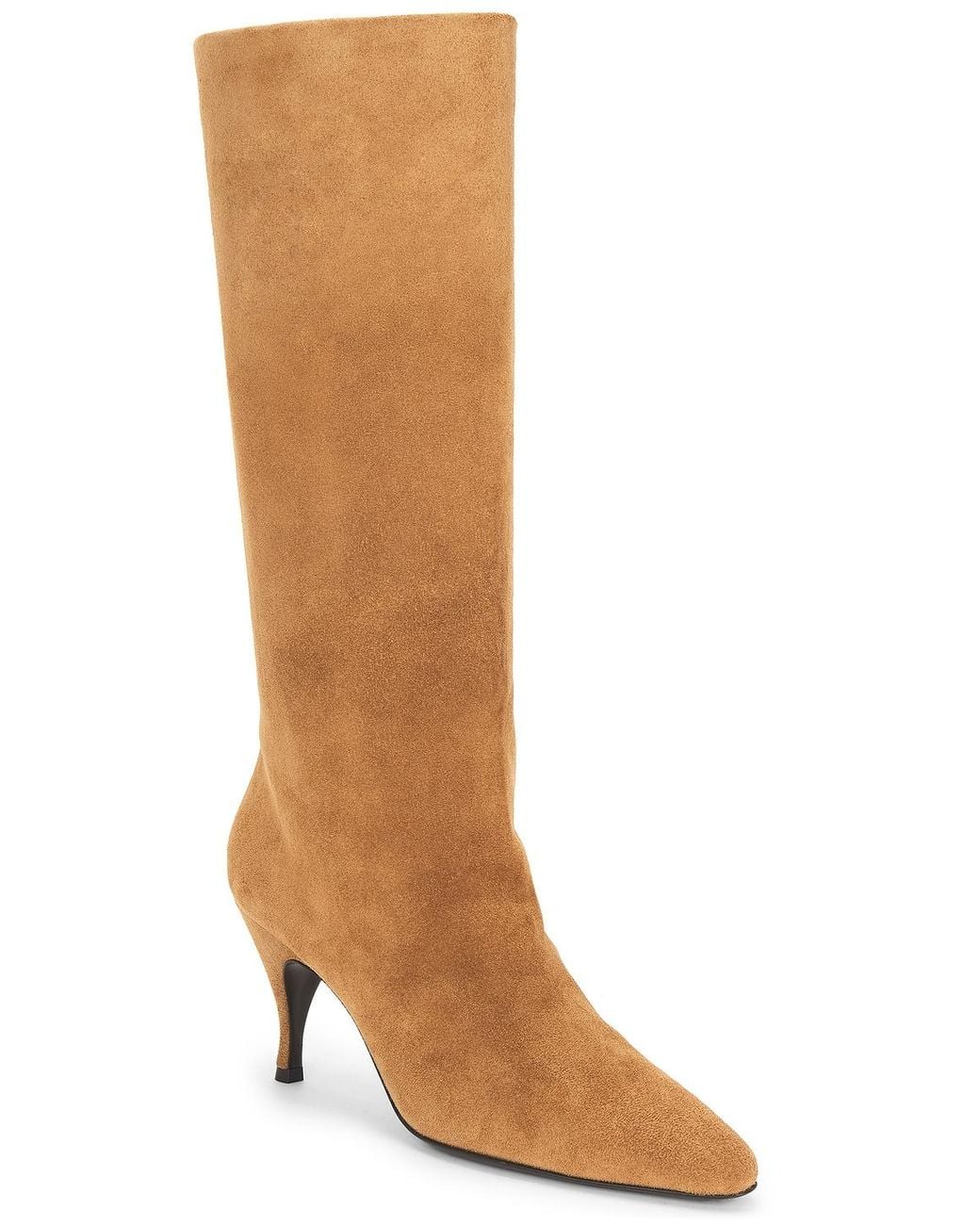 Herbert Levine Brown Silhouette 80 Suede Boot