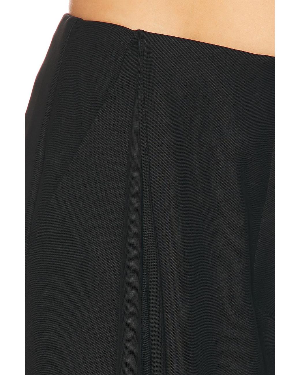 Christopher Esber Black Released Towel Trouser