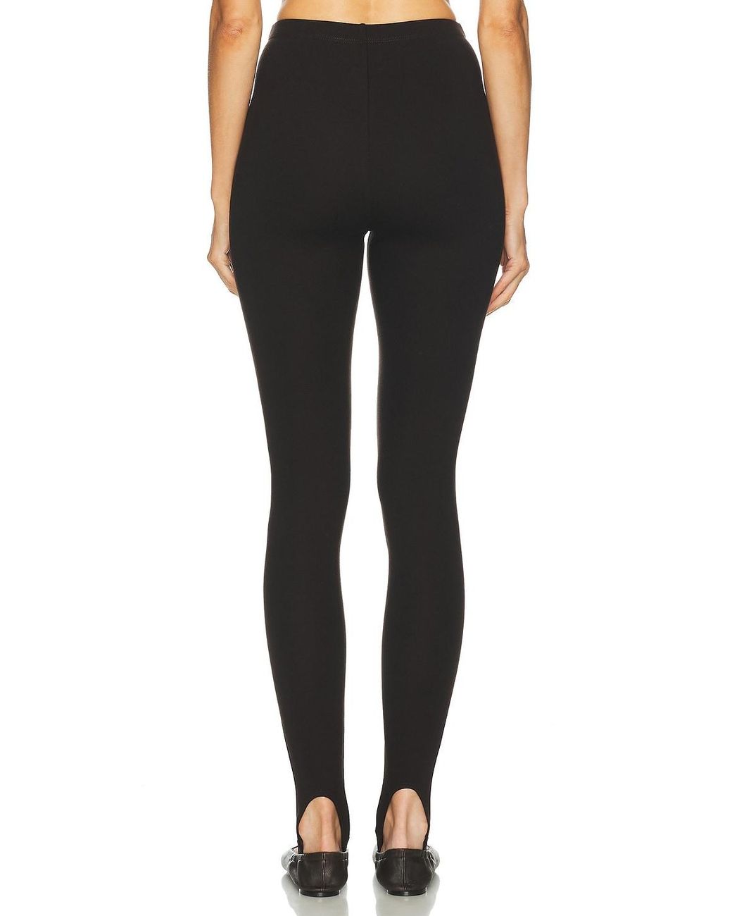 Leset Black Rio Stirrup Legging