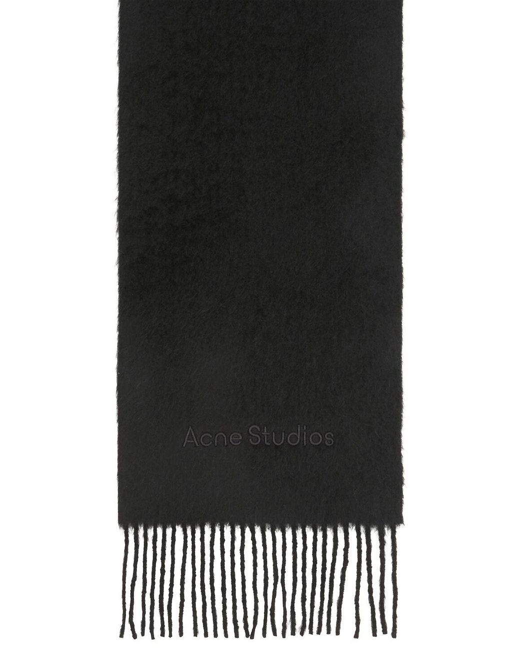 Acne Black Vinnie Scarf