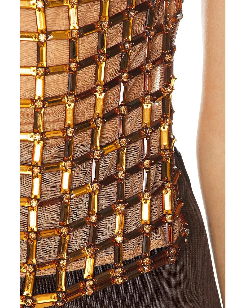 MAY MASHIAH Brown Noa Top