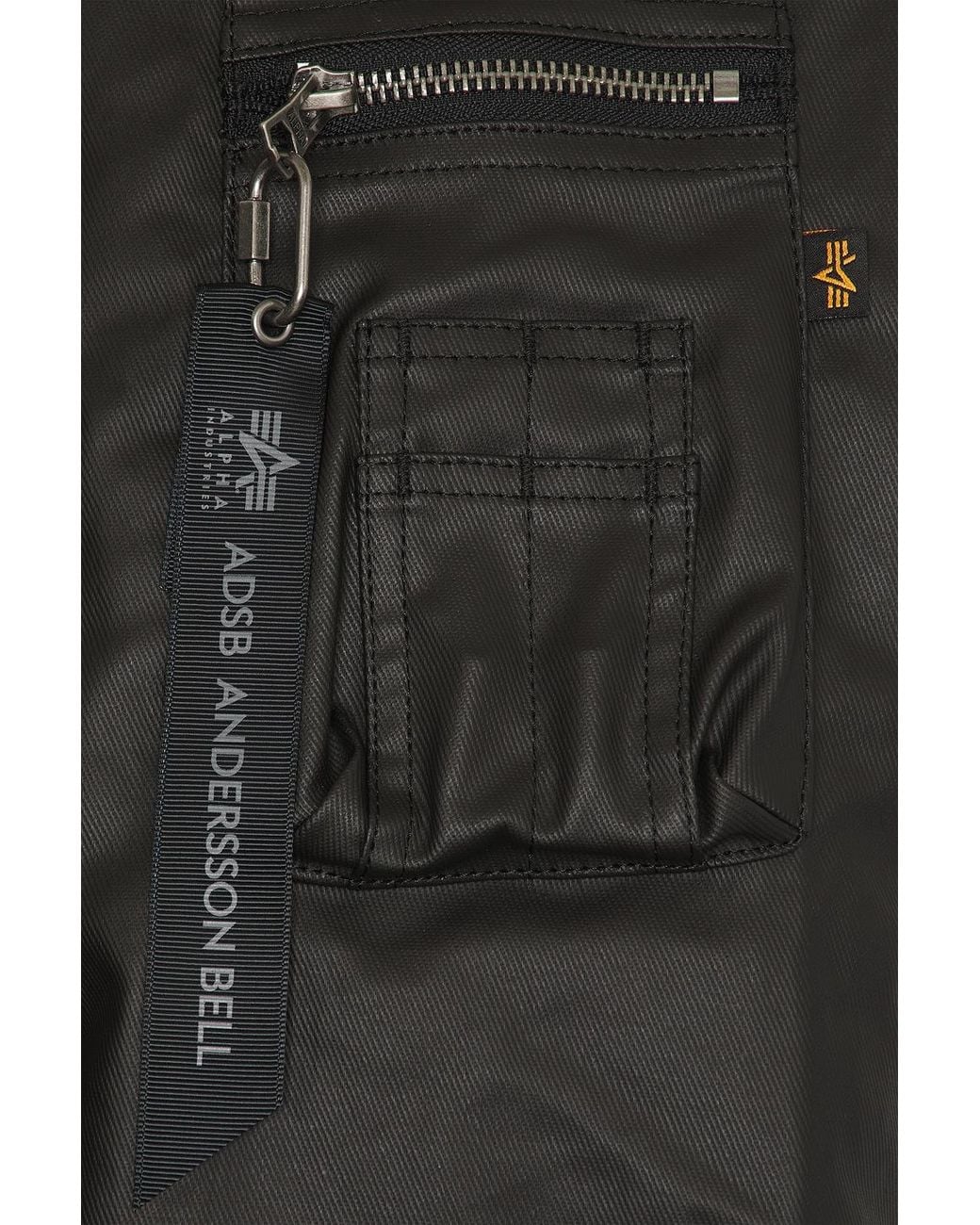 Alpha Industries Black X Andersson Bell Cwu 45/P Flight Jacket for men