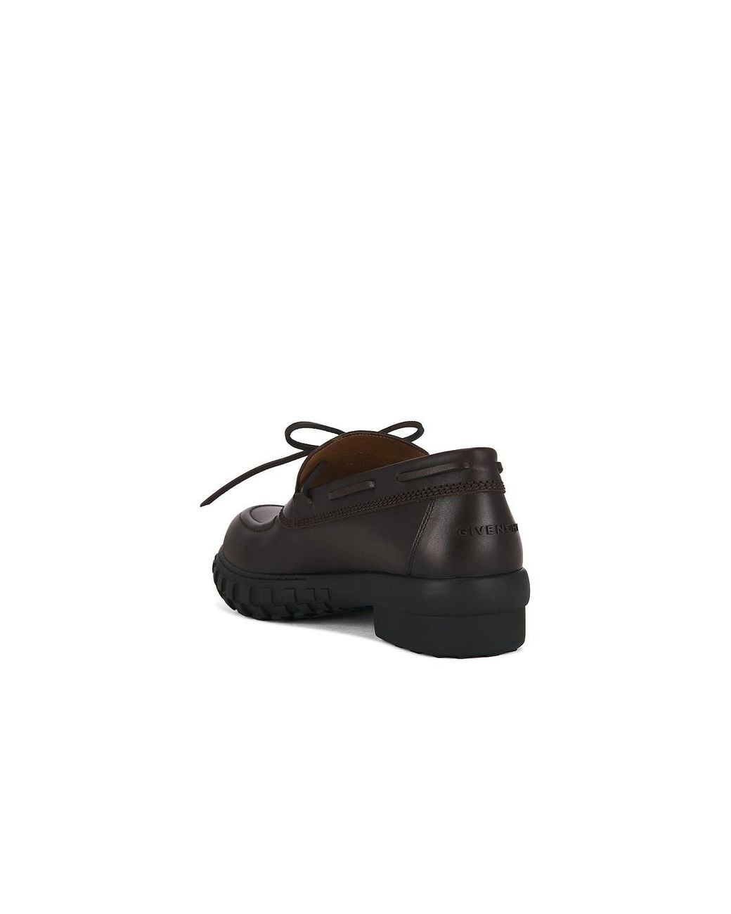 Givenchy Black Echo Boat Shoe for men