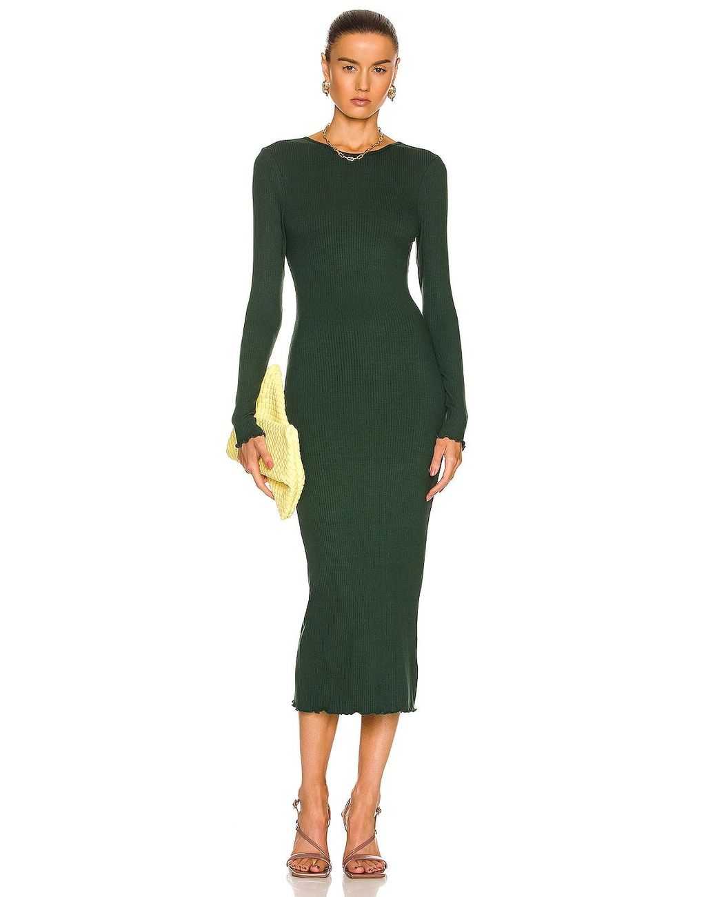 Long Sleeve Midi Dress 