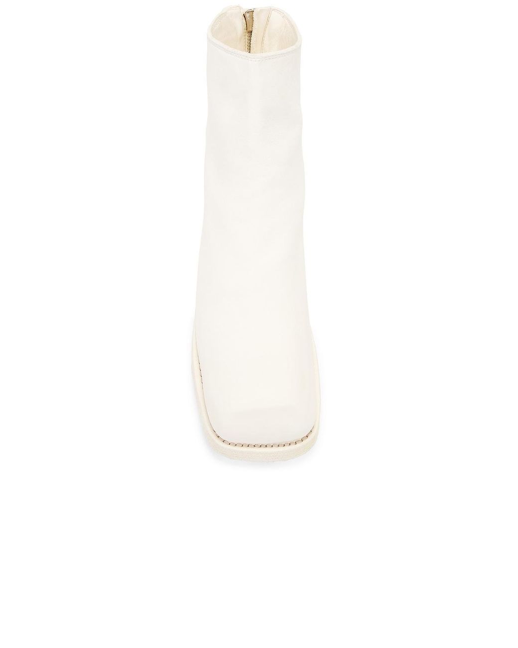 Guidi White 79086 Square Toe for men