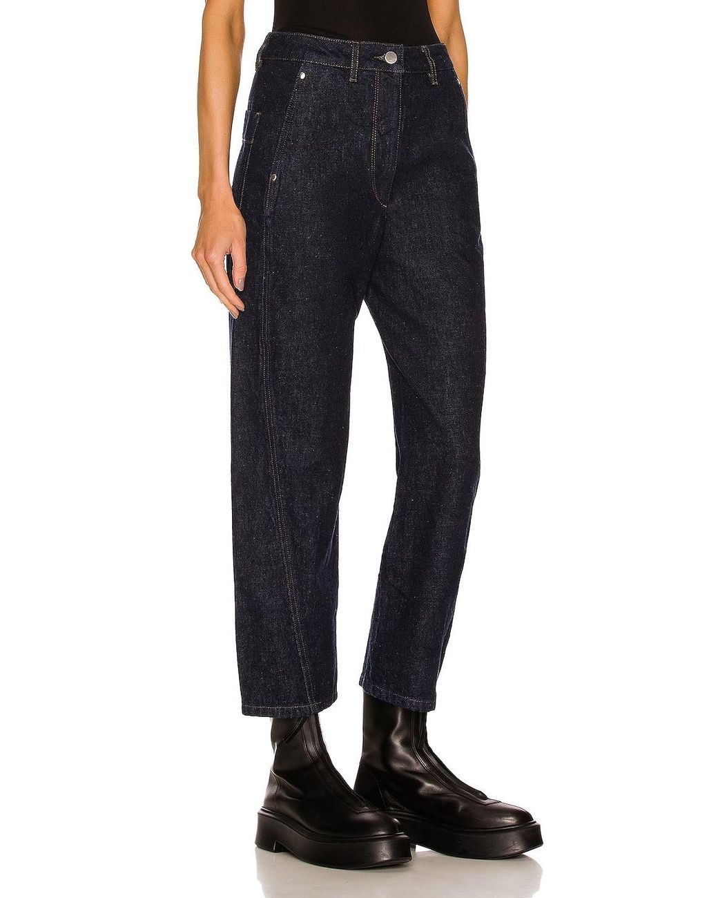 Lemaire Twisted Jean in Blue | Lyst