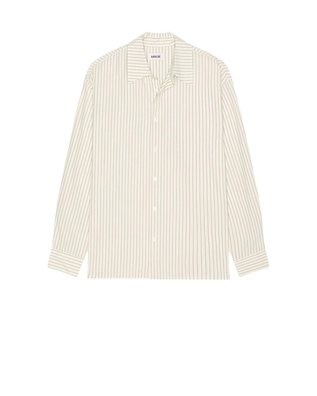Agolde Natural Aurel Shirt for men