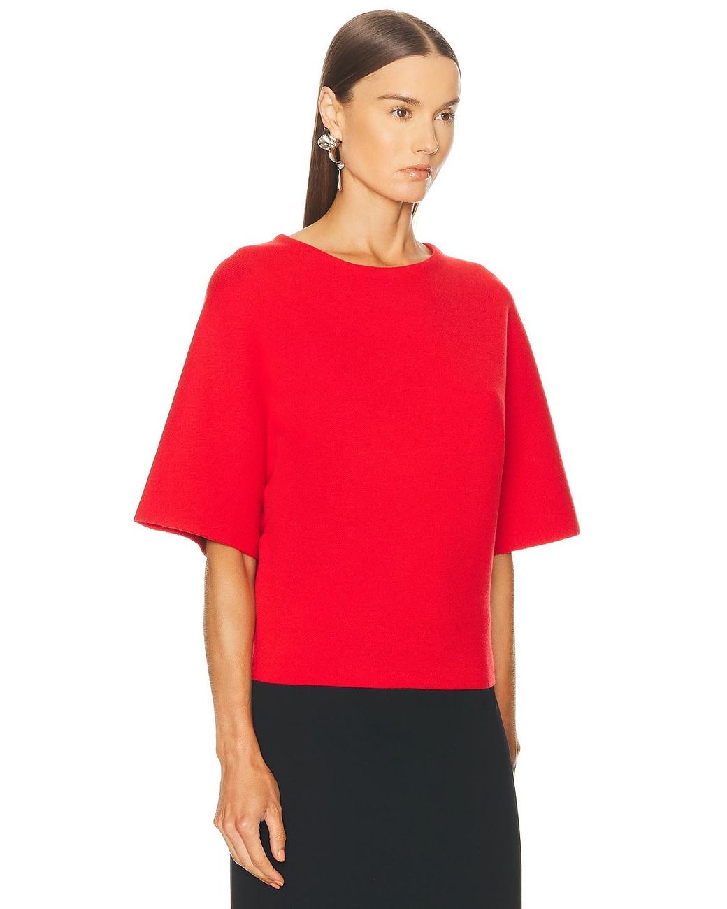 Khaite Red Warren Top