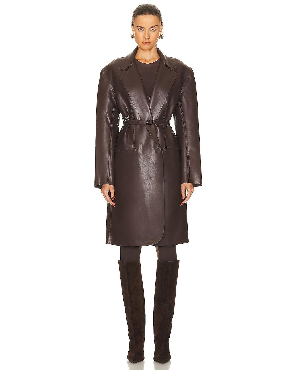 Norma Kamali Black Oversized Single Breasted Jacket
