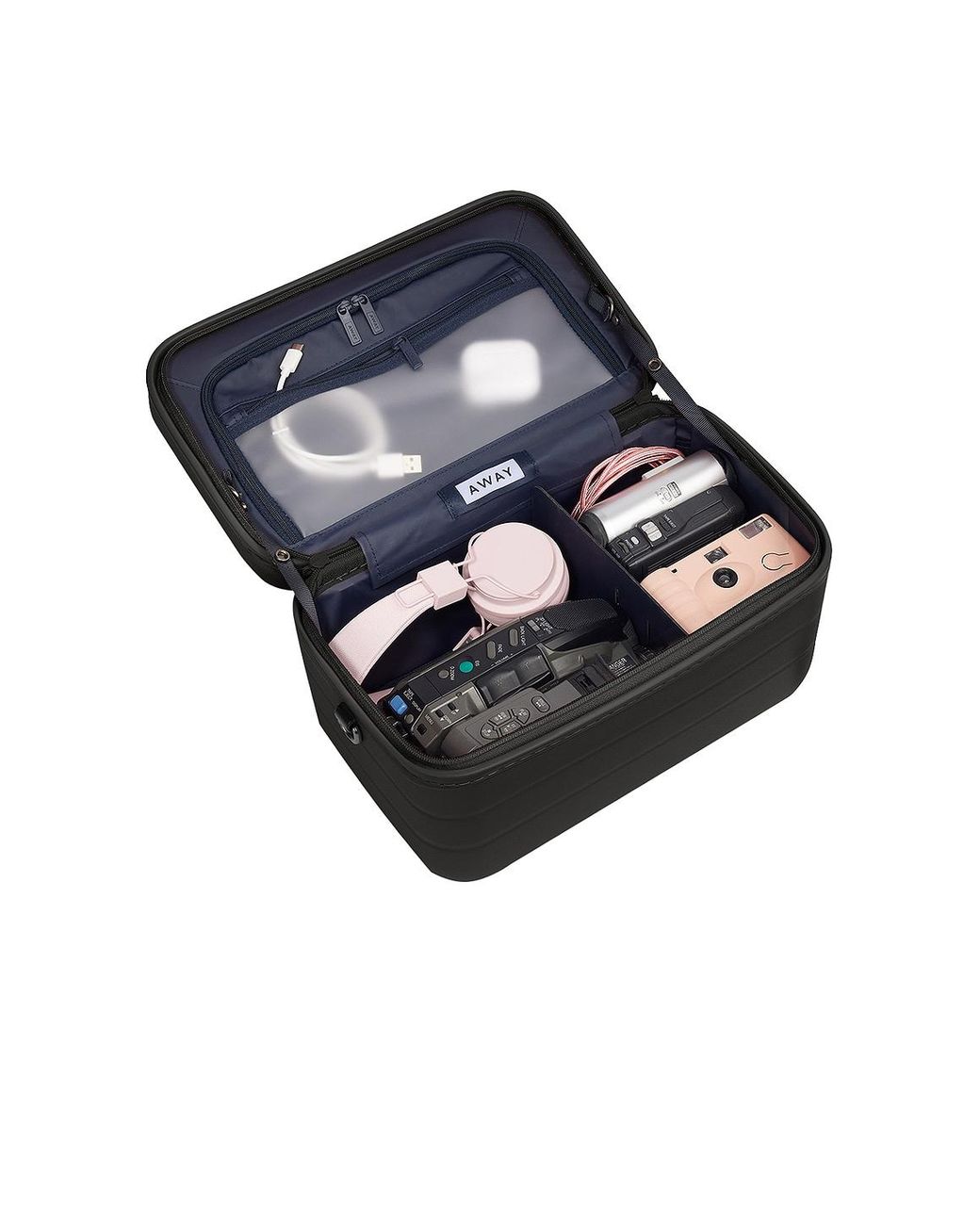 AWAY Black Train Case