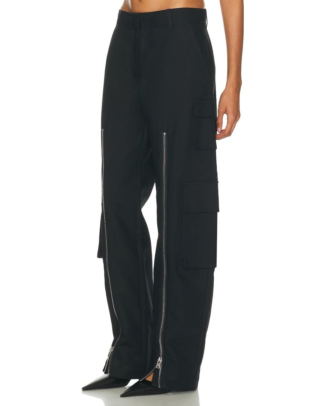 Acne Black Pytail Trouser