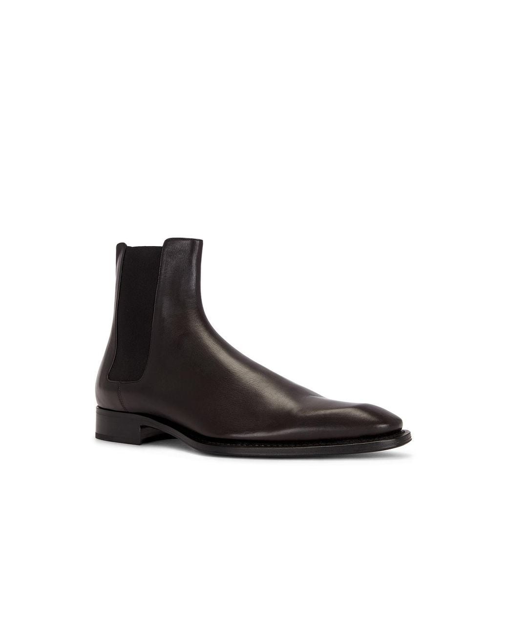 Saint Laurent Black Aurelien Chelsea Boot for men