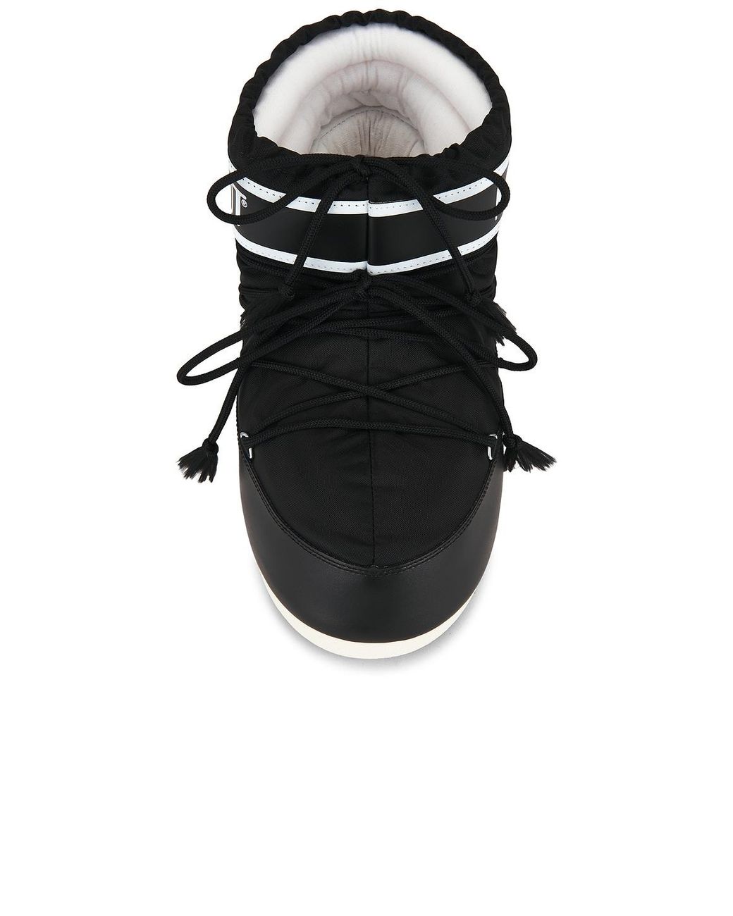 Moon Boot Black Icon Low Nylon Boot for men