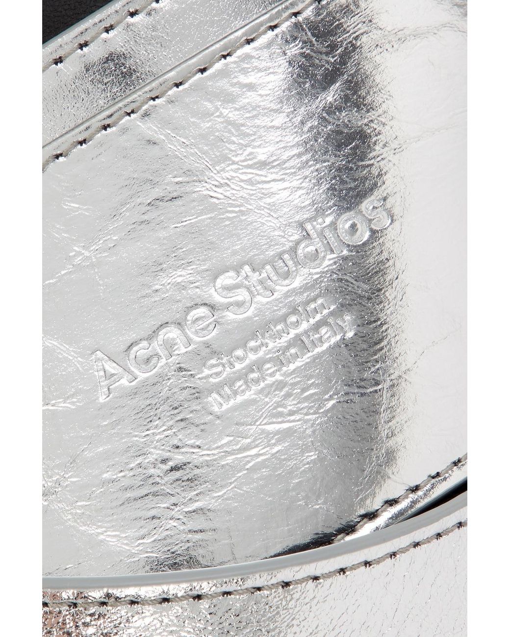 Acne White Multipocket Micro Bag
