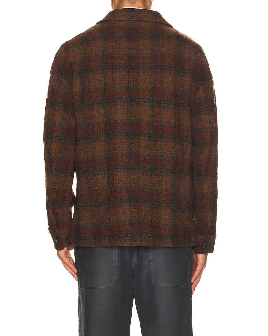 Barena Brown Overshirt for men