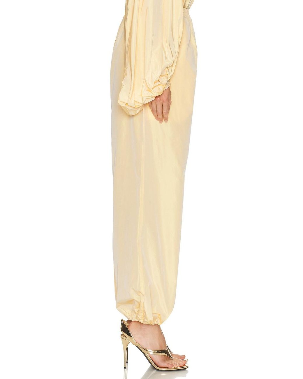 Alaïa Yellow Balloon Pant