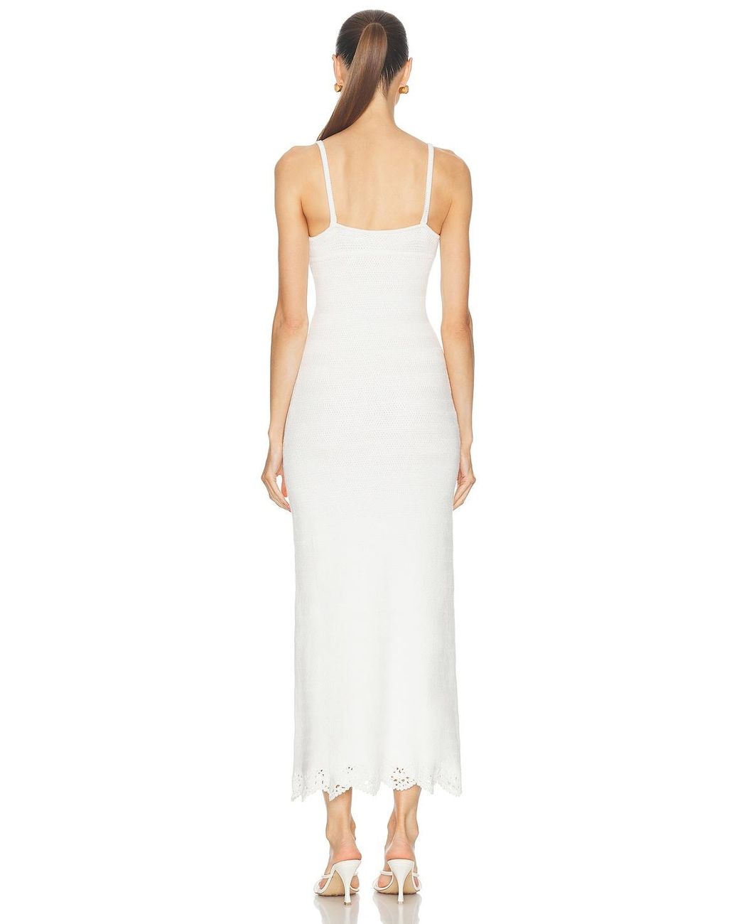 LPA White Ameri Maxi Dress