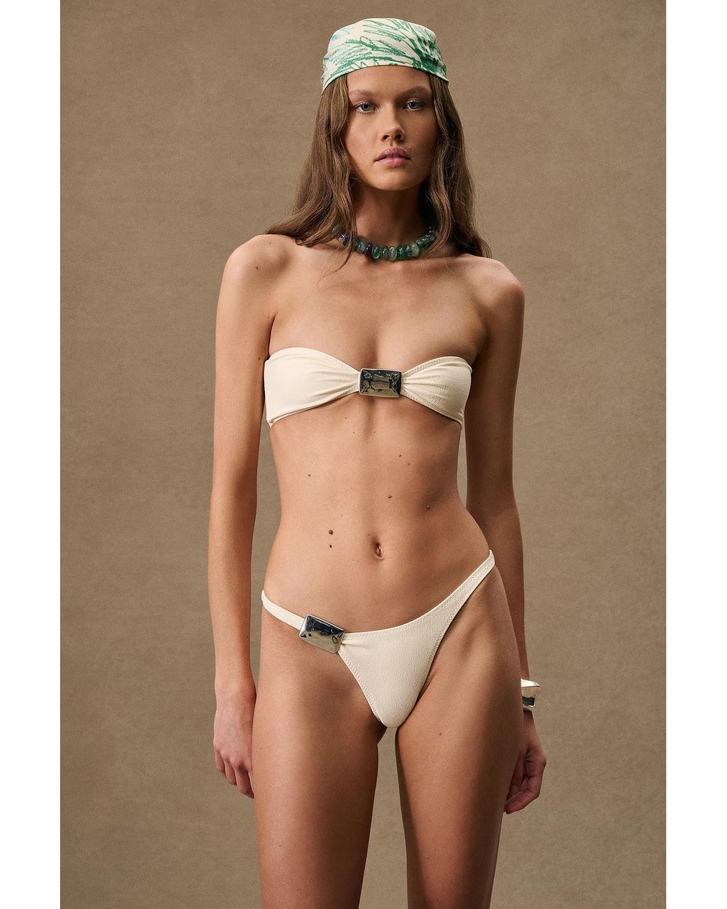 SAME Natural For Fwrd Hammer 90S Bikini Bottom