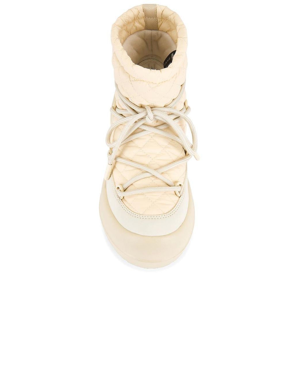 Moon Boot Natural Mezzaluna Quilted Boot