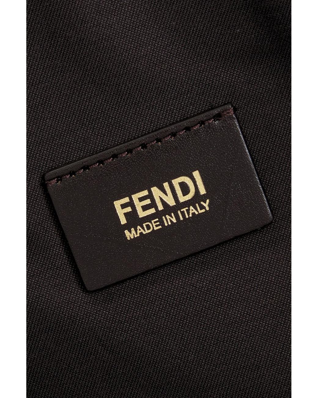 Fendi Purple Chef Tote Bag