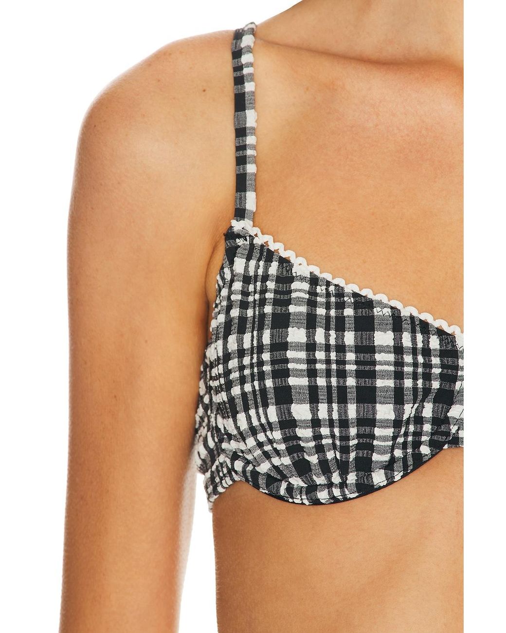 Solid & Striped Black The Daphne Bikini Top