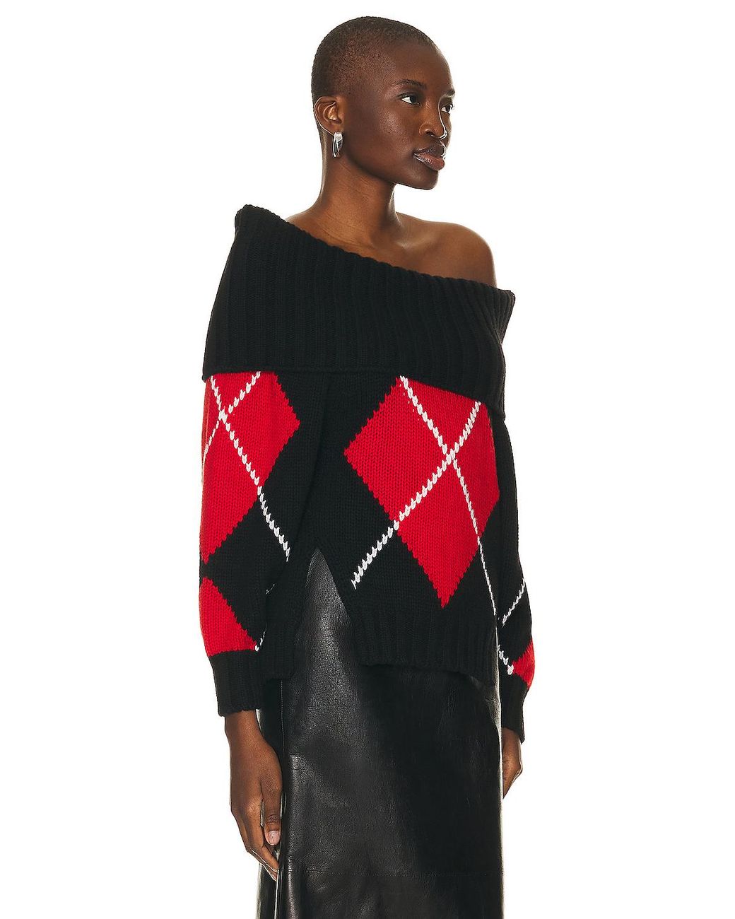 Alexander mcqueen shop argyle sweater