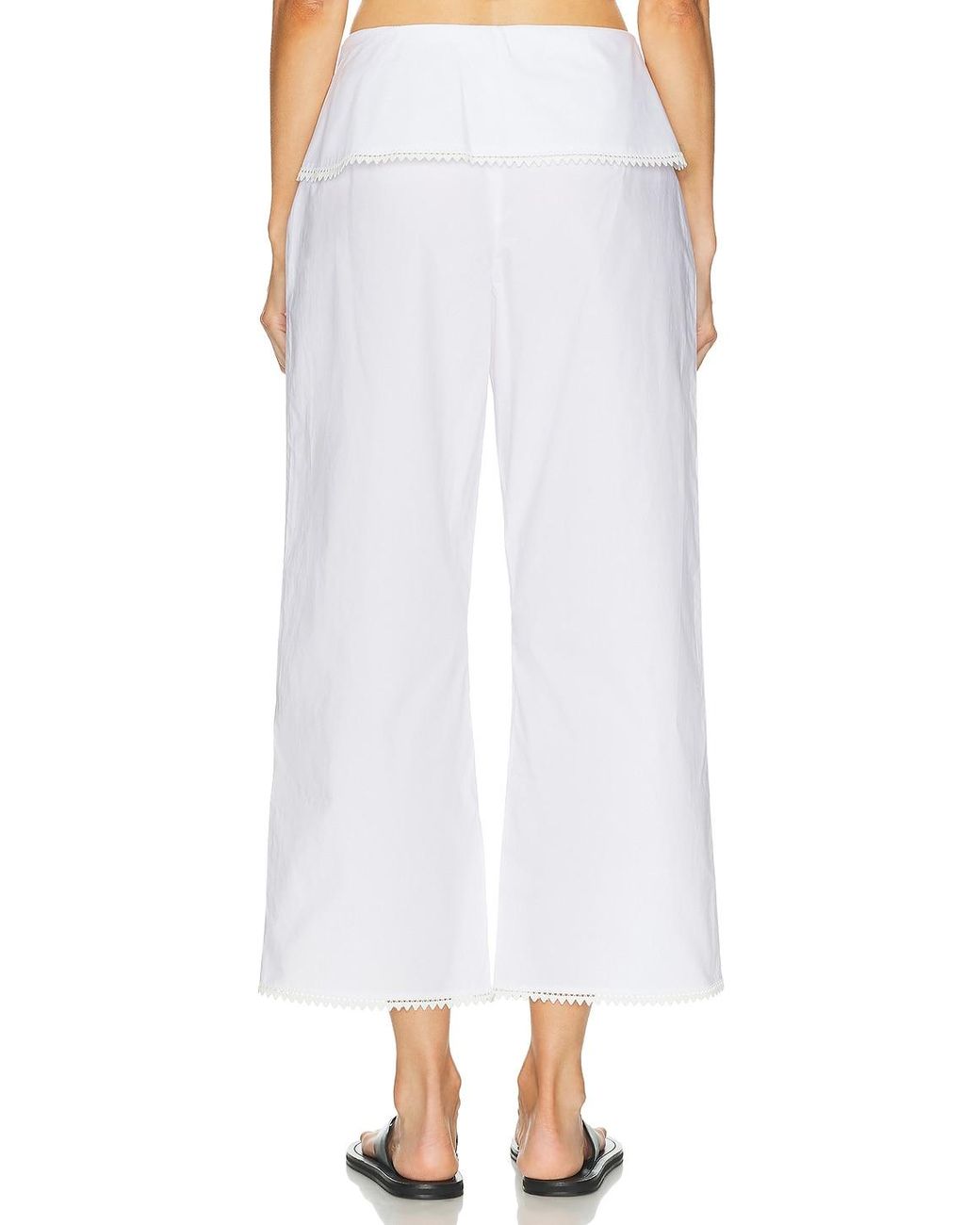 L'academie White 'Academie Marithe Pant