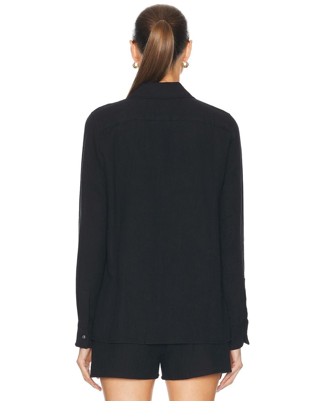 ÉTERNE Black Constance Top