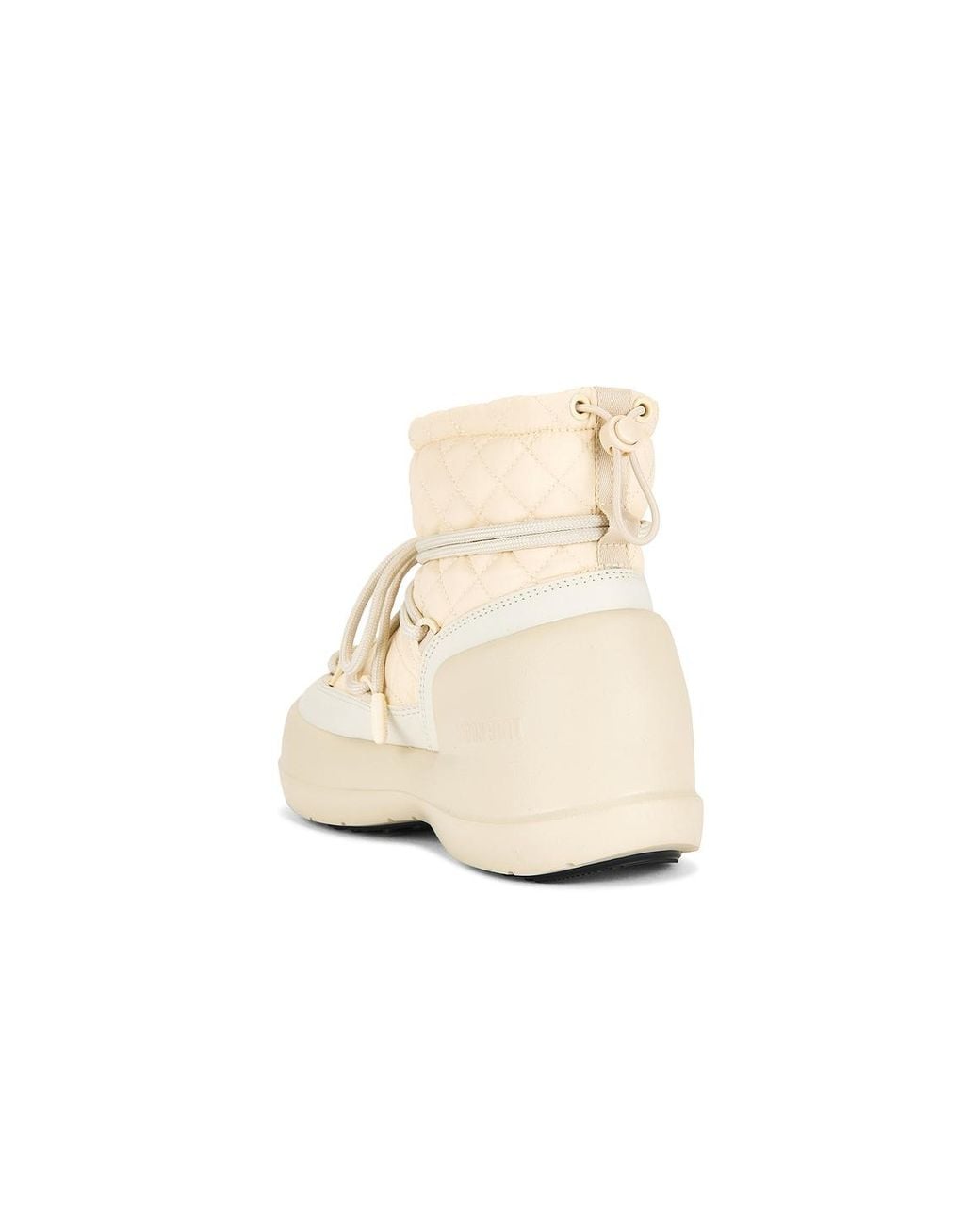 Moon Boot Natural Mezzaluna Quilted Boot
