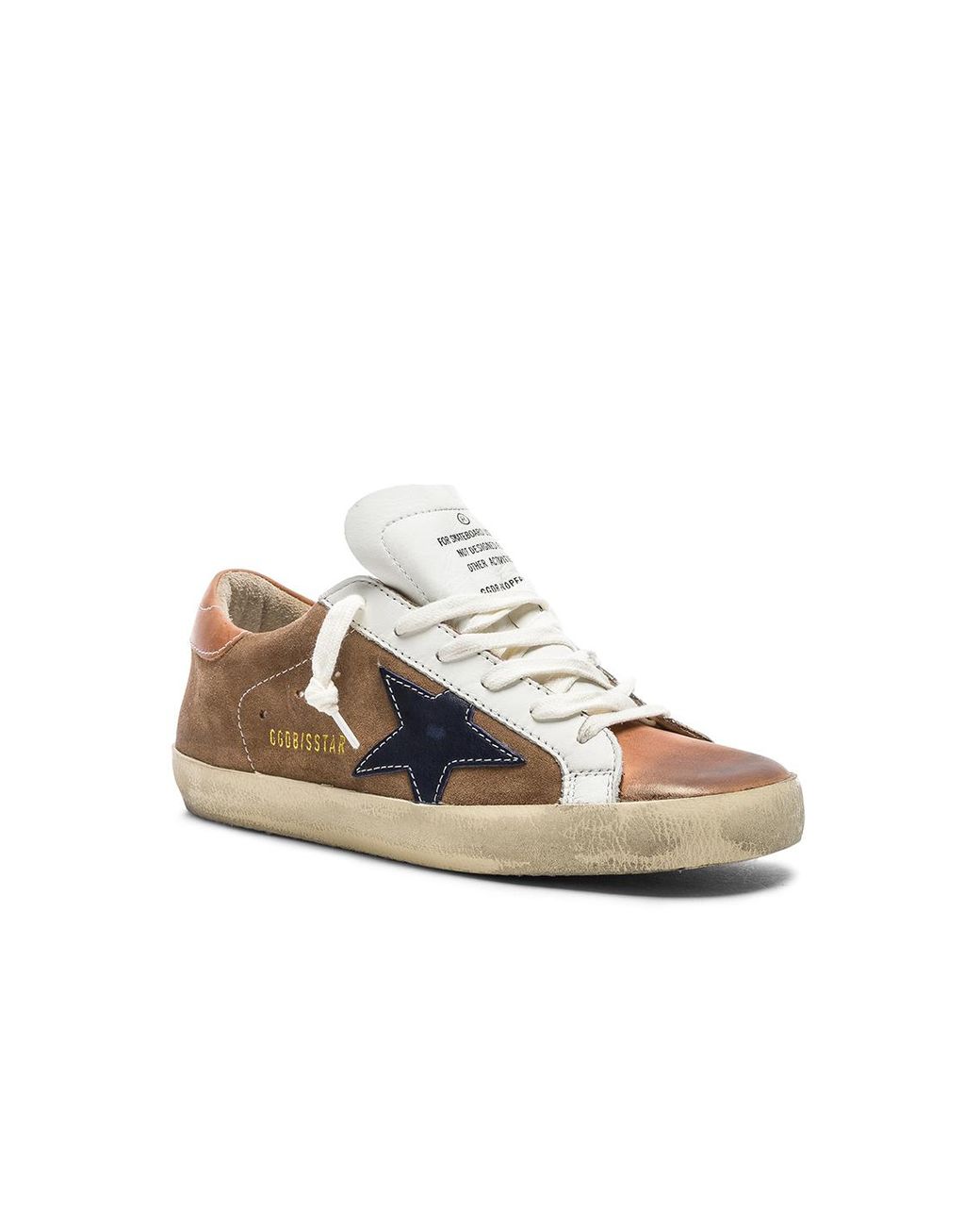 golden goose sneakers tan