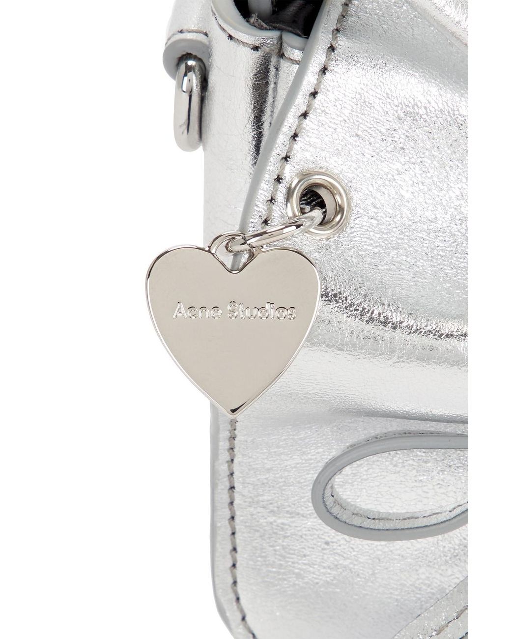 Acne White Multipocket Micro Bag