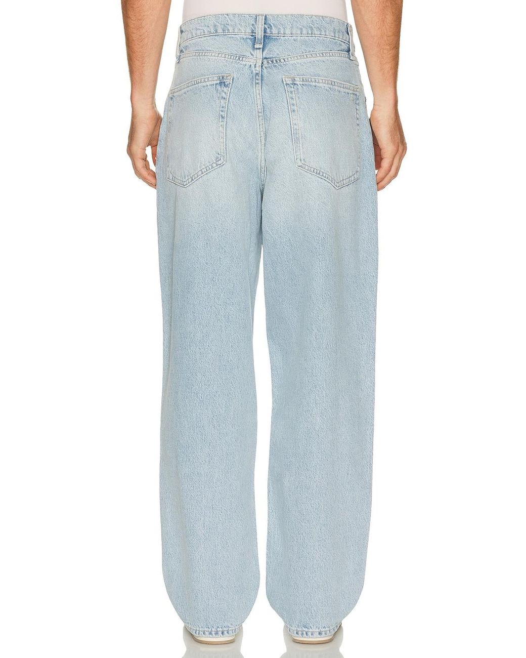 Rag & Bone Blue Baggy Authentic Rigid Jean for men