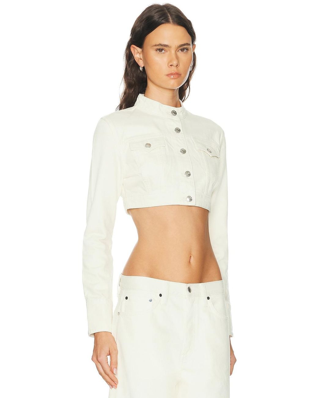 EB DENIM White Hannah Jacket