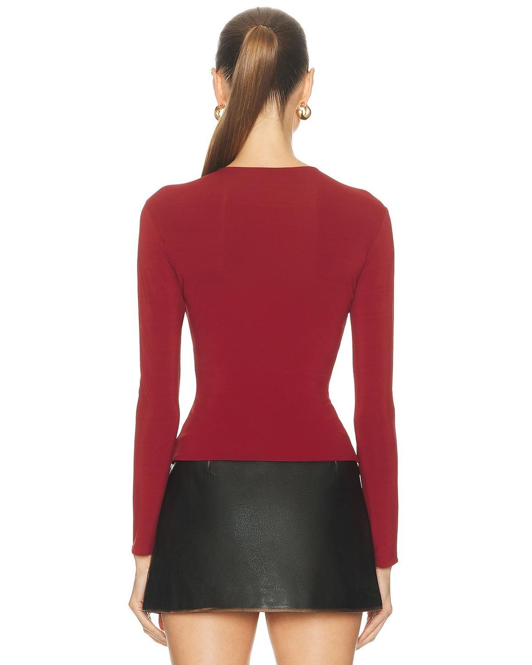 Mimchik Red Doheny Top