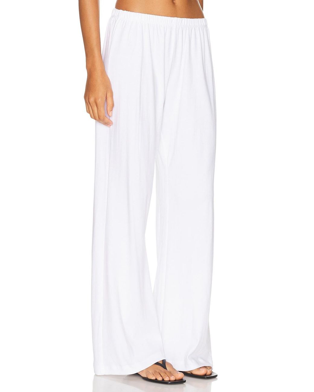 Leset White Nando Lounge Pant