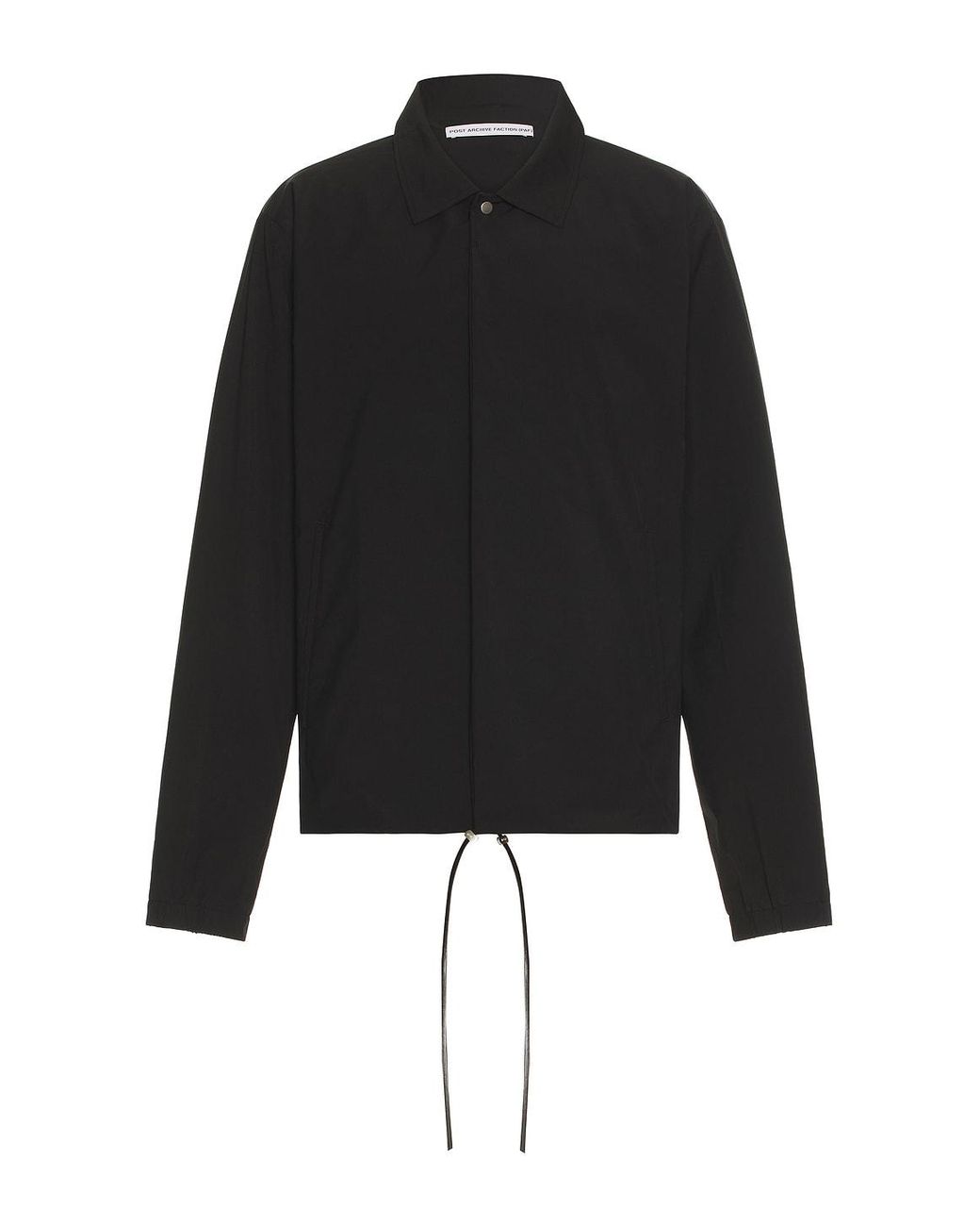 Post Archive Faction PAF 8.0 Coach Jacket Right in Black for Men