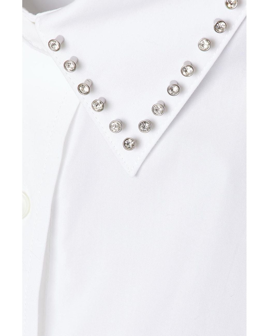 Alexander Wang White Wrap Shirt