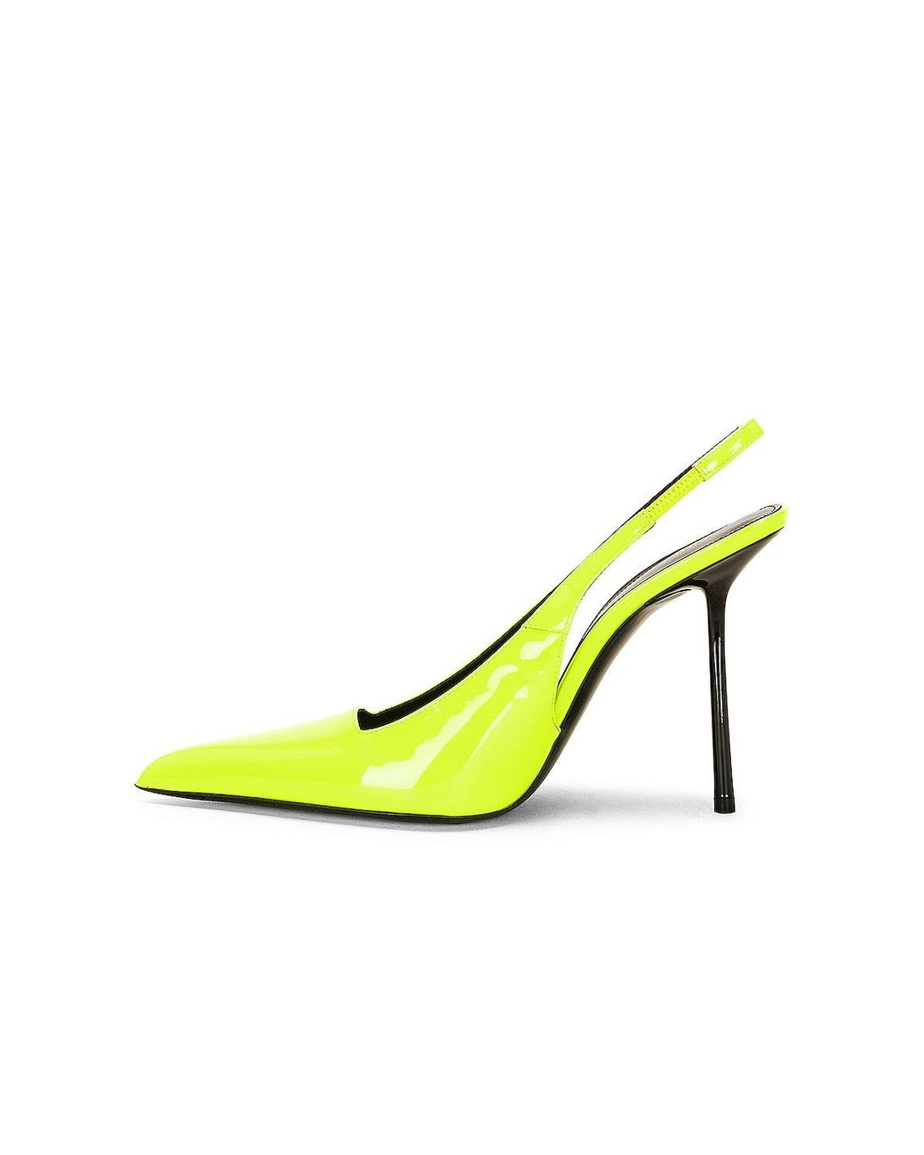 Saint Laurent Yellow Paloma Slingback Pump