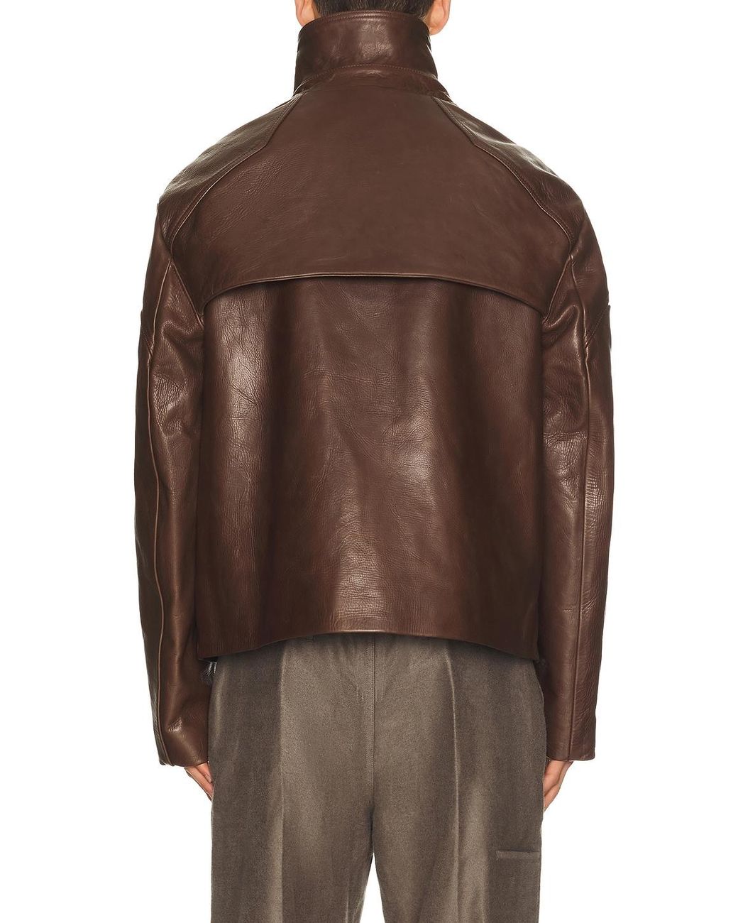 Rick Owens Brown 2 Piece Mac Jacket for men