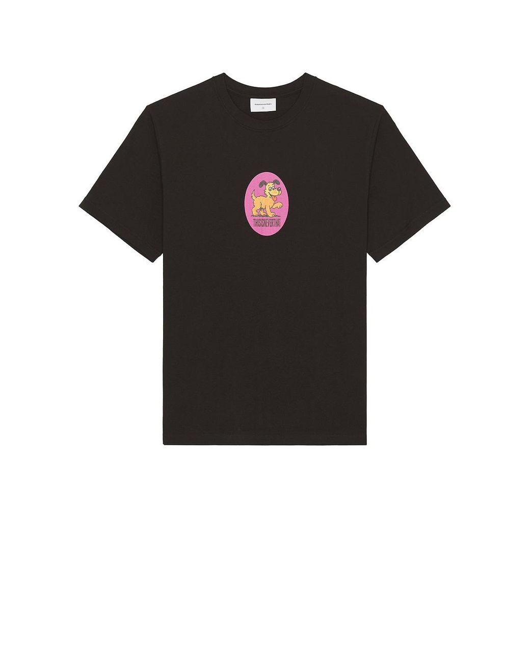 Thisisneverthat Black Doggo Tee for men