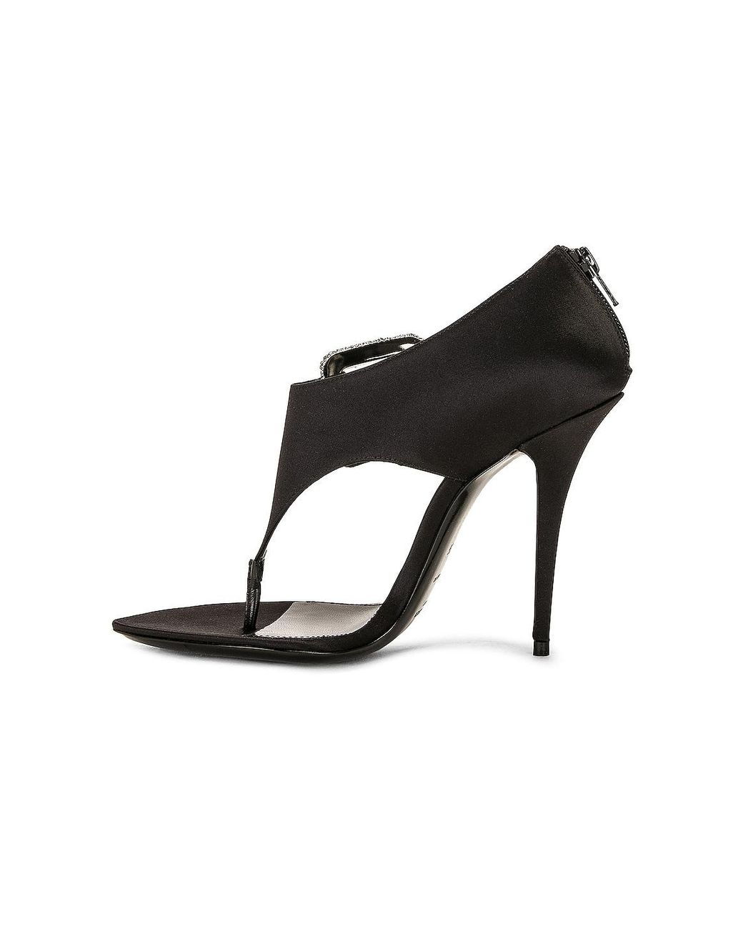 Saint Laurent Black Sean Sandal