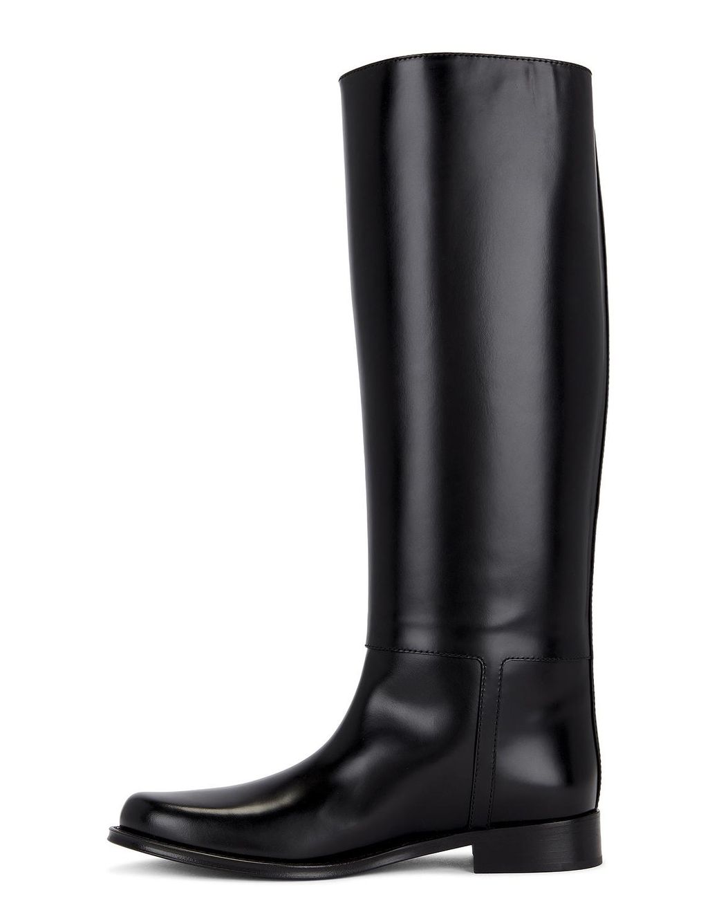 Saint Laurent Black Horny Boot
