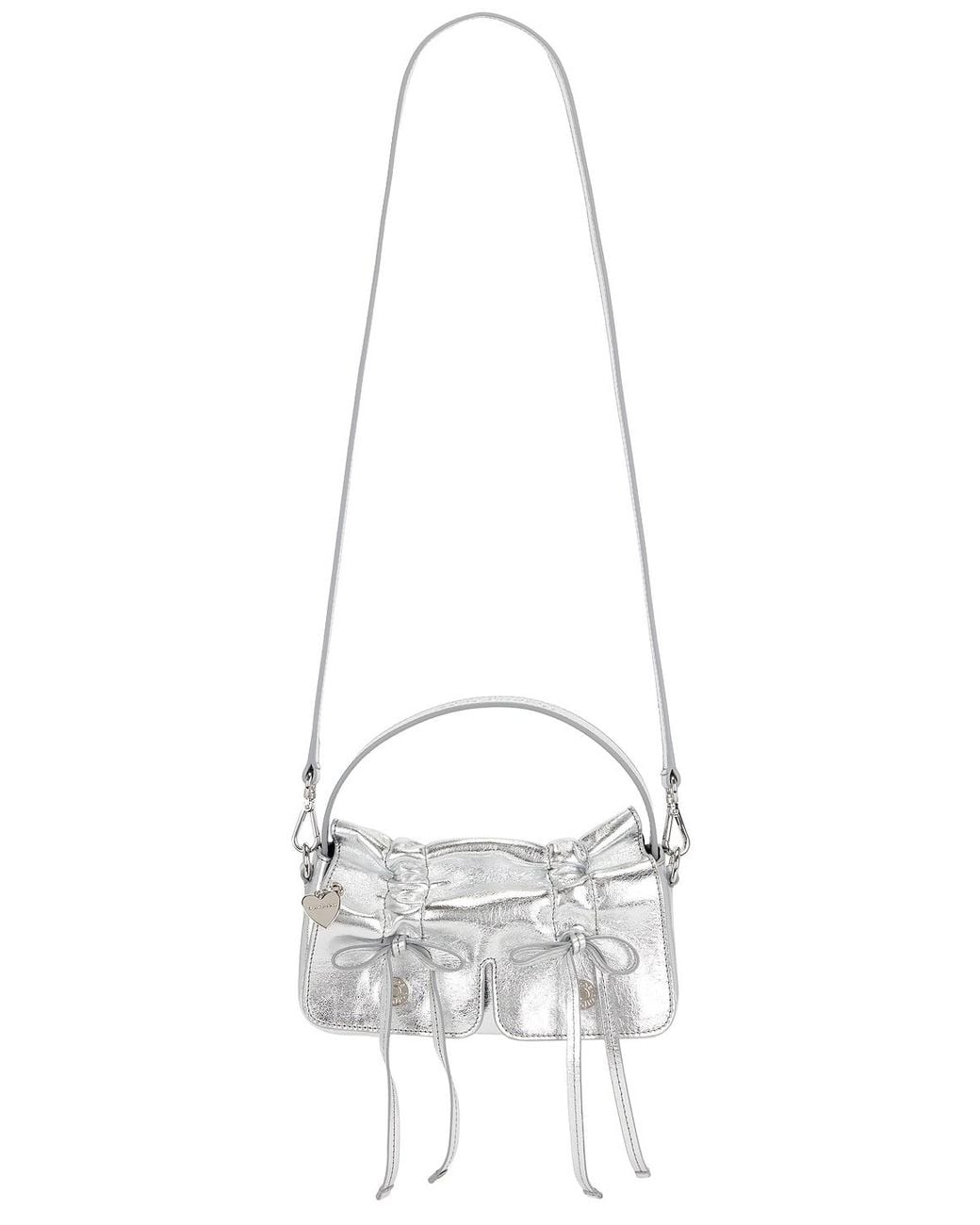 Acne White Multipocket Micro Bag