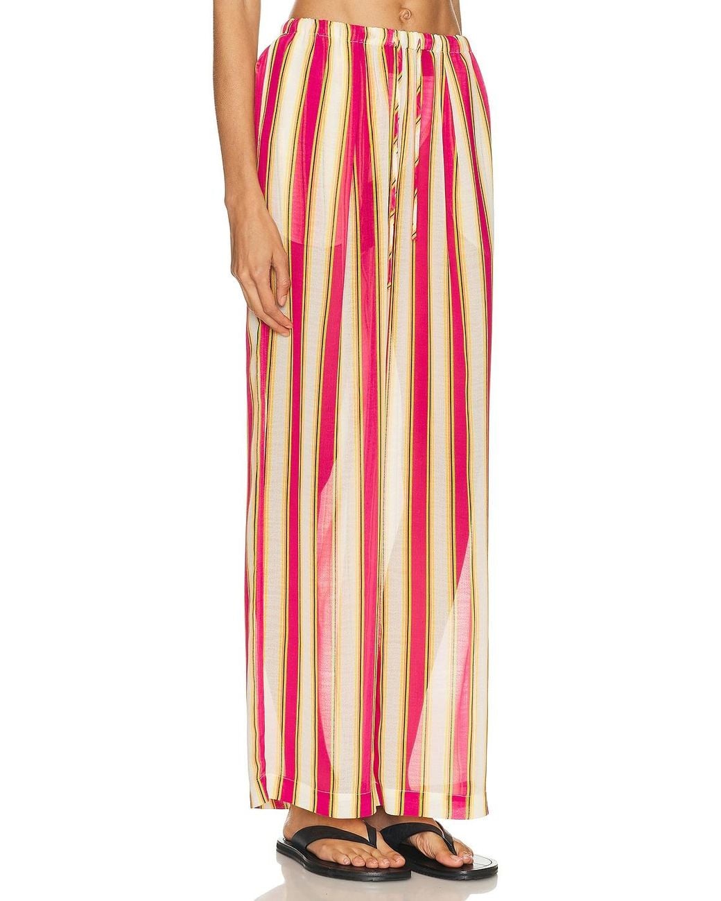 Solid & Striped Red The Ashling Bottom